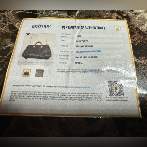 Louis Vuitton Brown and Gold Crystal-Trim Round Key Holder - Picture 6 of 10